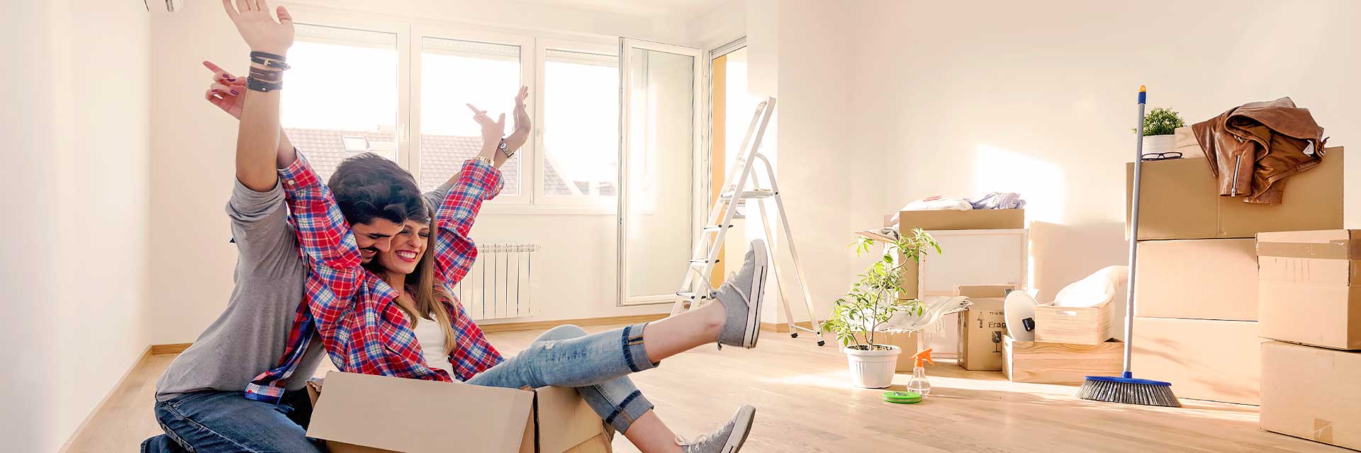 Umzüge mit der Familie in Hamburg.